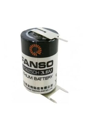 ER14250H 3.6V 1/2AA Kısa Lityum Pil - 3 PIN