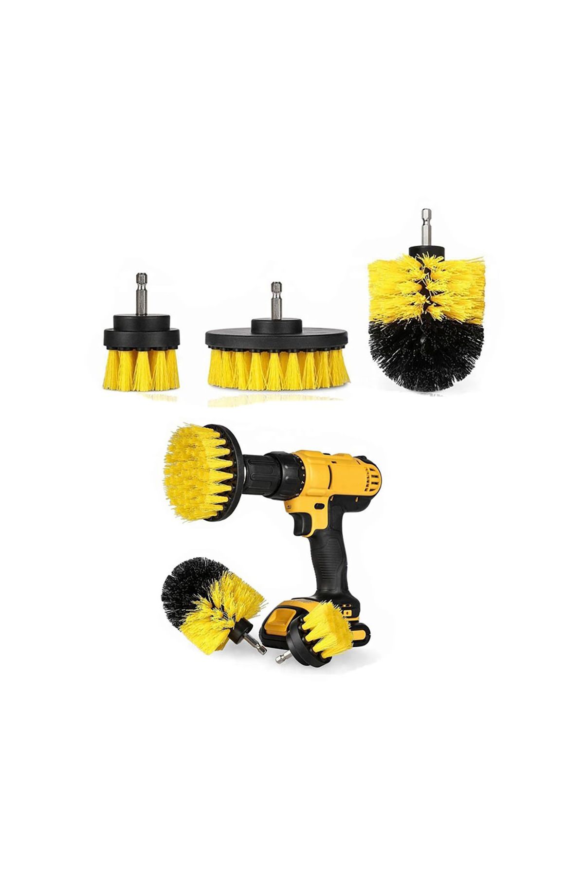 Matkap Ucu Temizleme Fırçaları 3 Parça