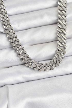 Pirinç Cuba Chain Gurmet Model Kolye - TJ-BKO10809