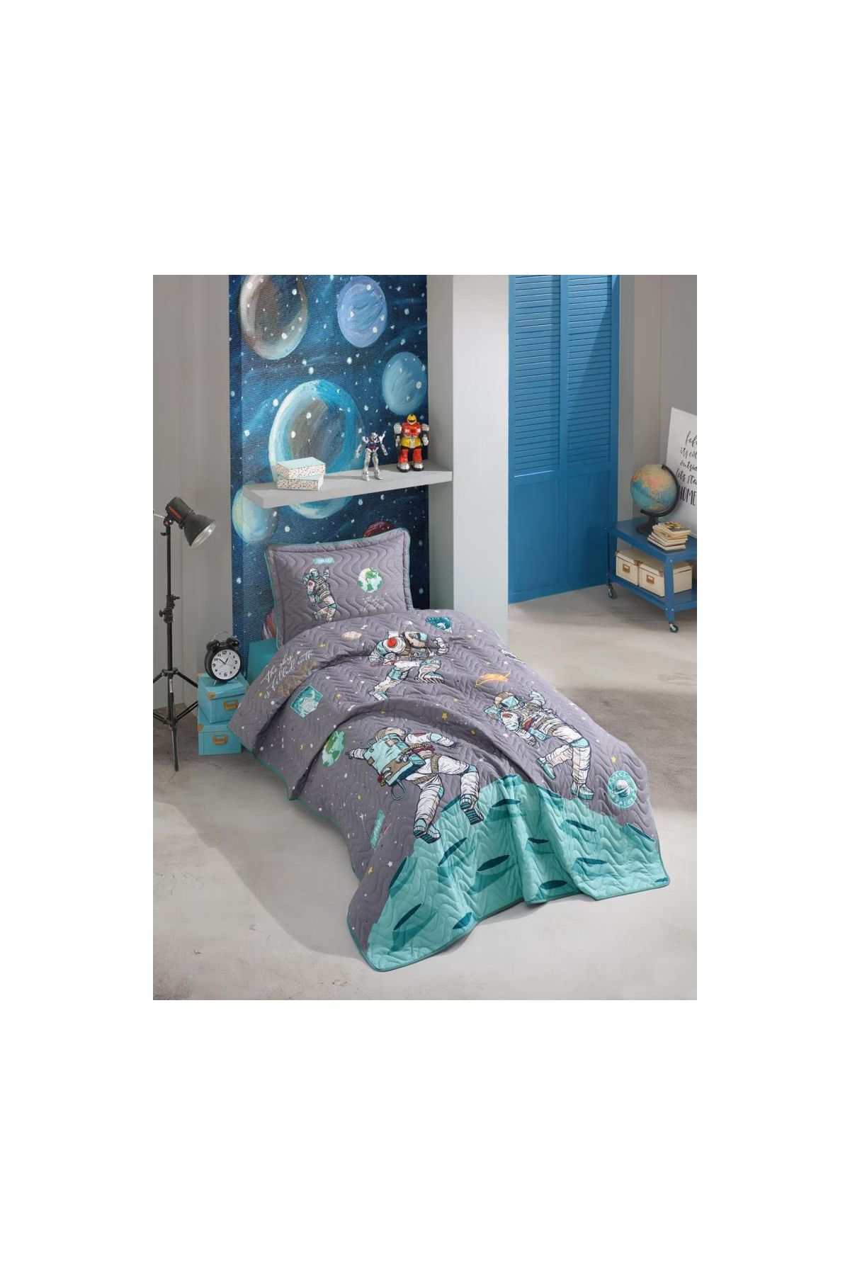 Tek Kişilik Yatak Örtüsü Space