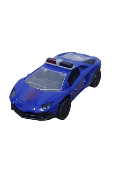 Çek Bırak Metal Araba Lamborgini  - Jandarma