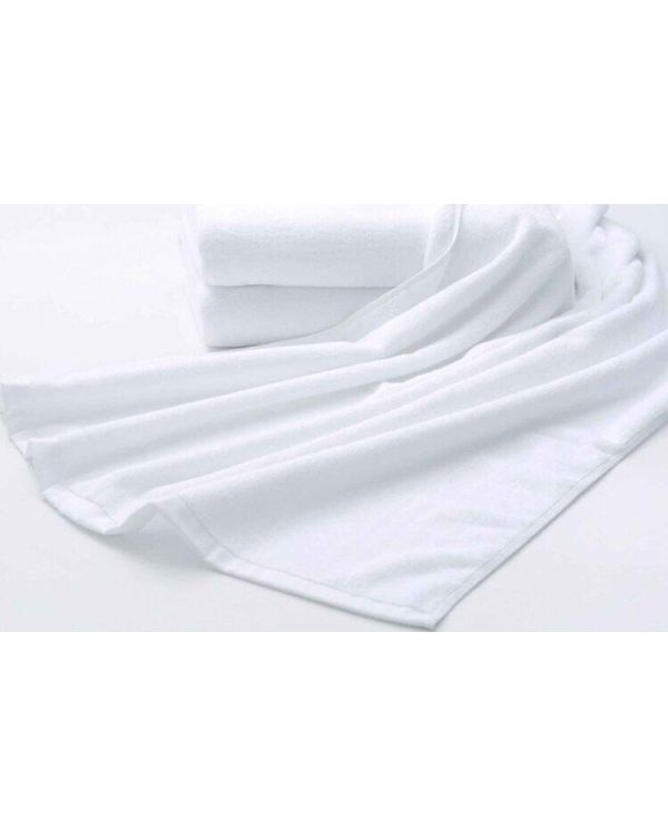 600gr Otel Tipi 90x150 Banyo Havlusu Beyaz