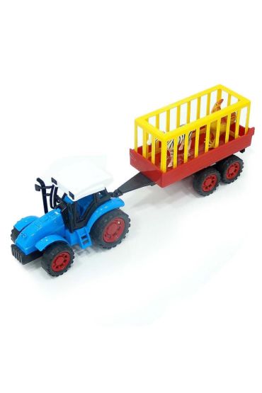 Meyve Taşıyan Römorklu Traktör