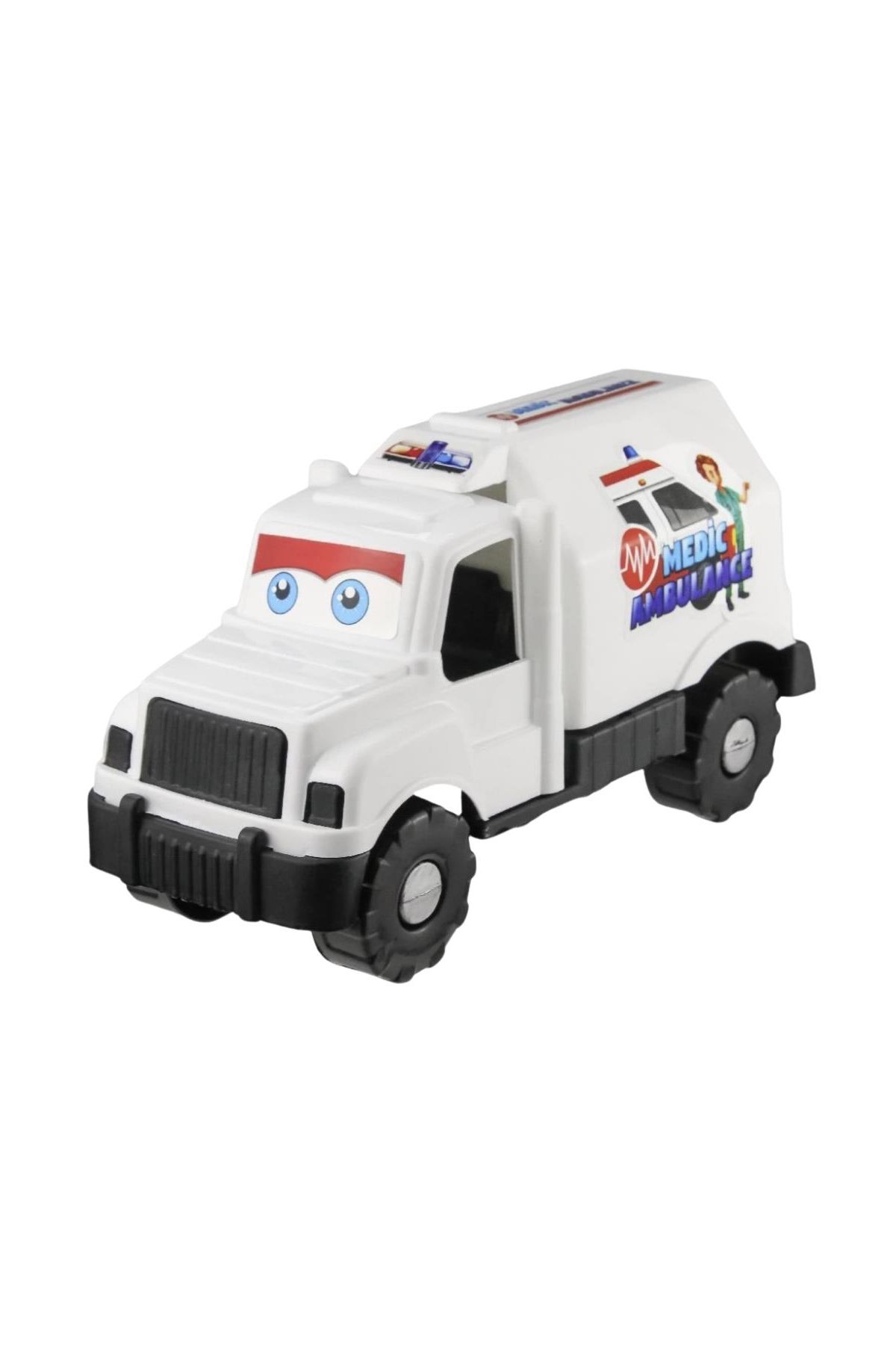 Ambulans Ekip Arabası - Plastik 27cm