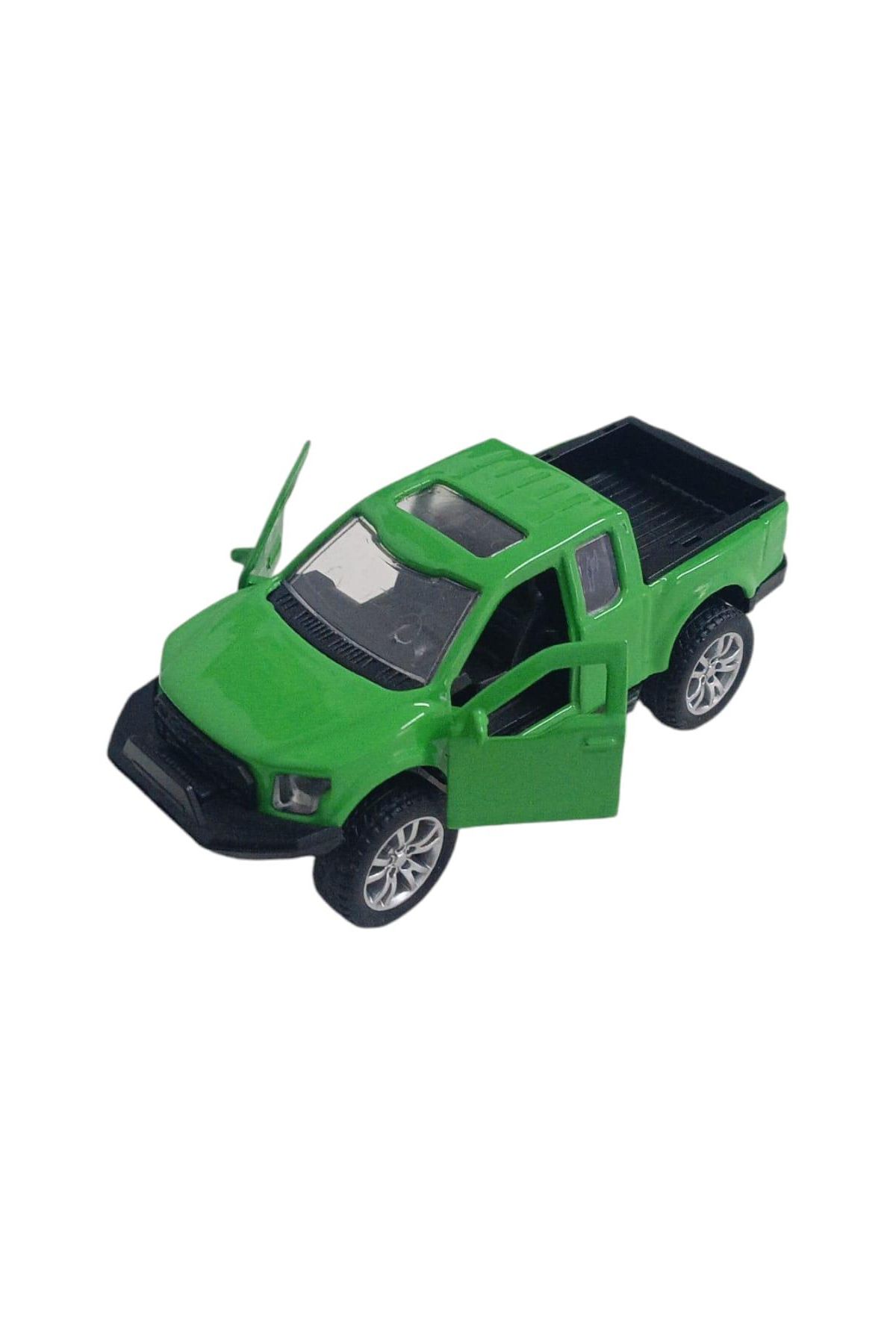 Çek Bırak Metal Arazi Aracı 13 cm - Yeşil