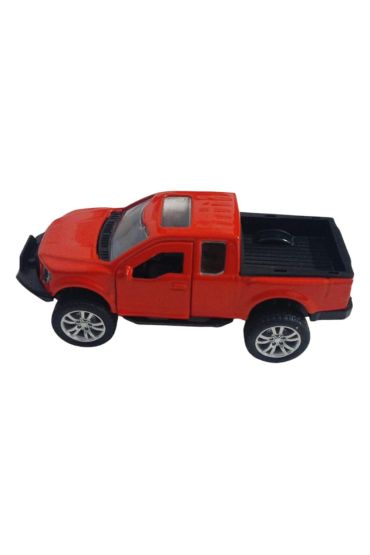 Çek Bırak Metal Arazi Aracı 13 cm - Kırmızı