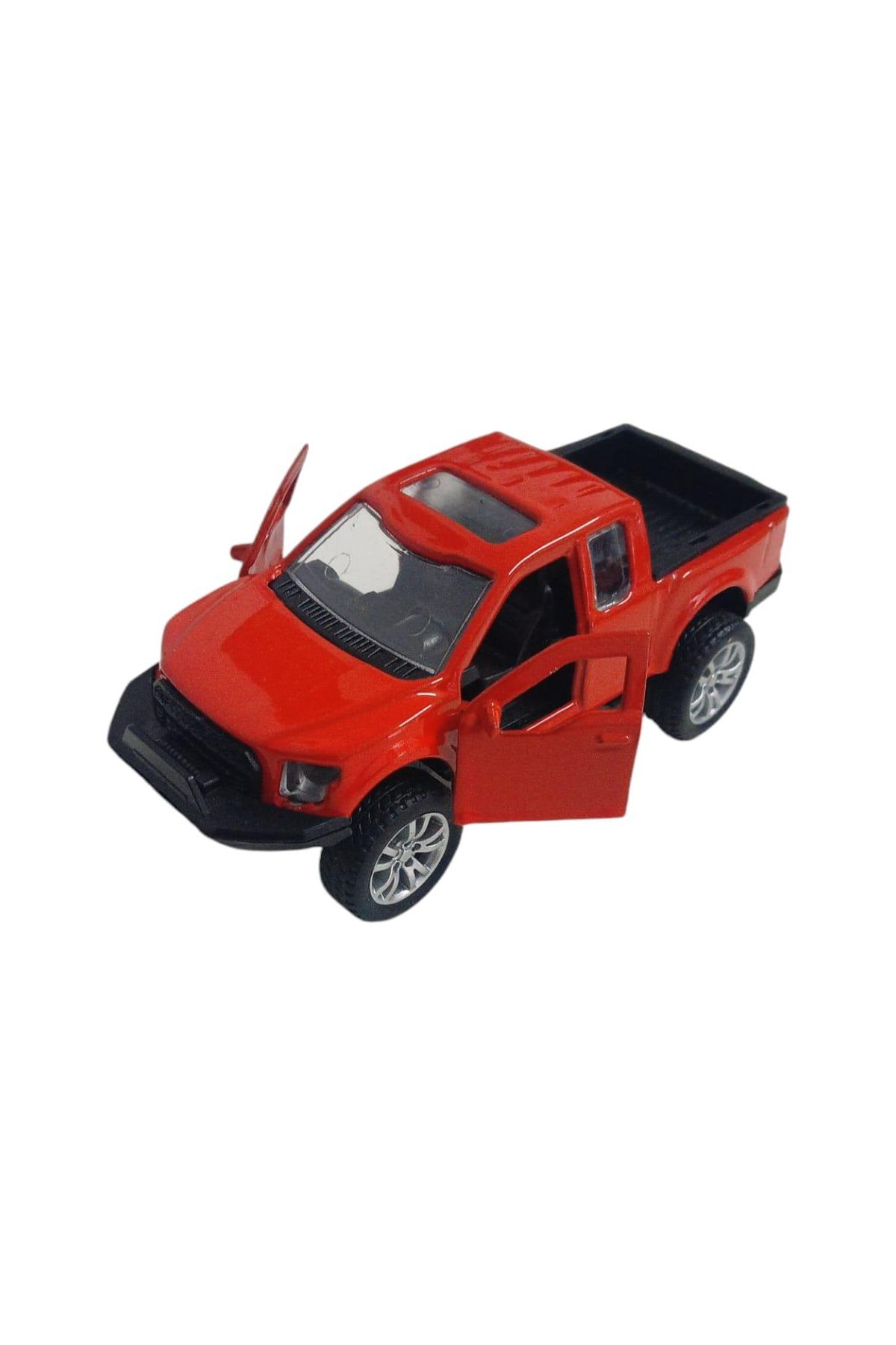 Çek Bırak Metal Arazi Aracı 13 cm - Kırmızı