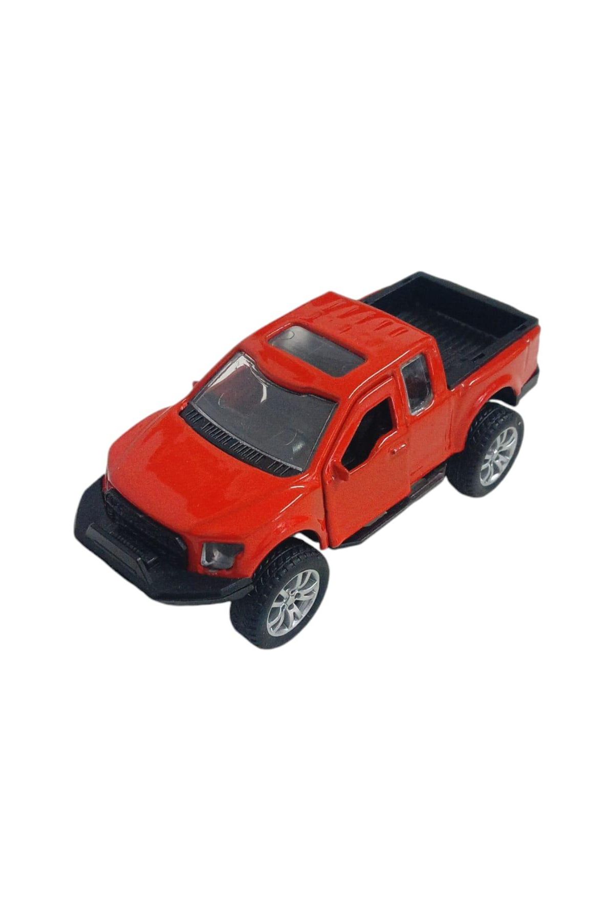 Çek Bırak Metal Arazi Aracı 13 cm - Kırmızı