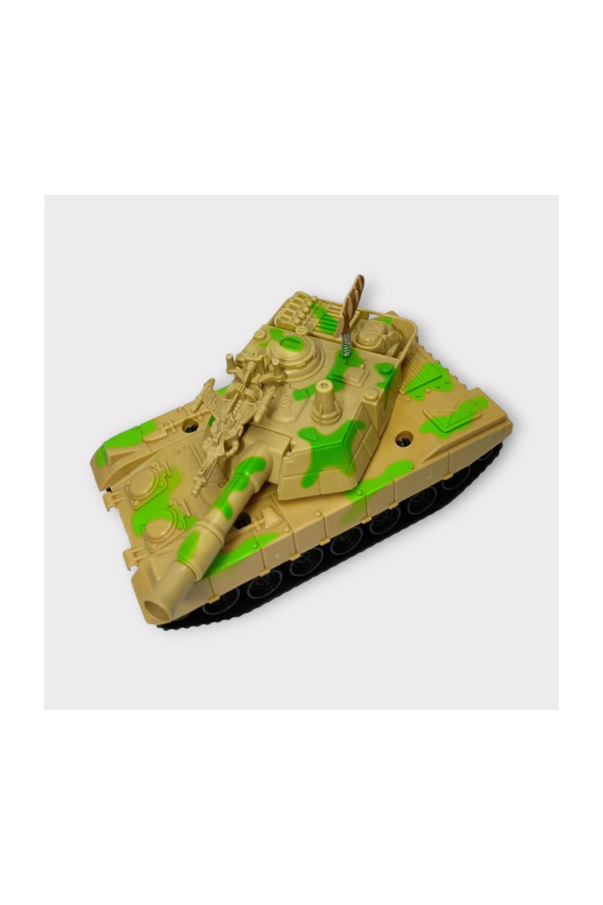 Sürtmeli Tank 15 cm - Açık Yeşil