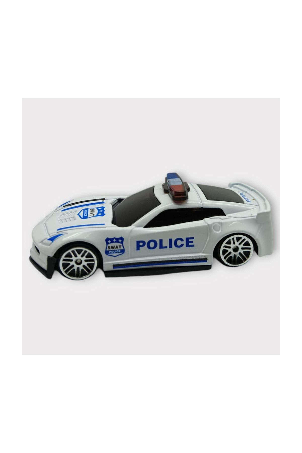 Metal Mini Polis Arabası  8 cm - Polis - 1