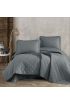 Çift Kişilik Yatak Örtüsü Tafana V6 Gri