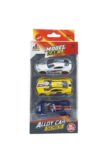 3'lü Araba Yarış Seti - Die Cast - DS045