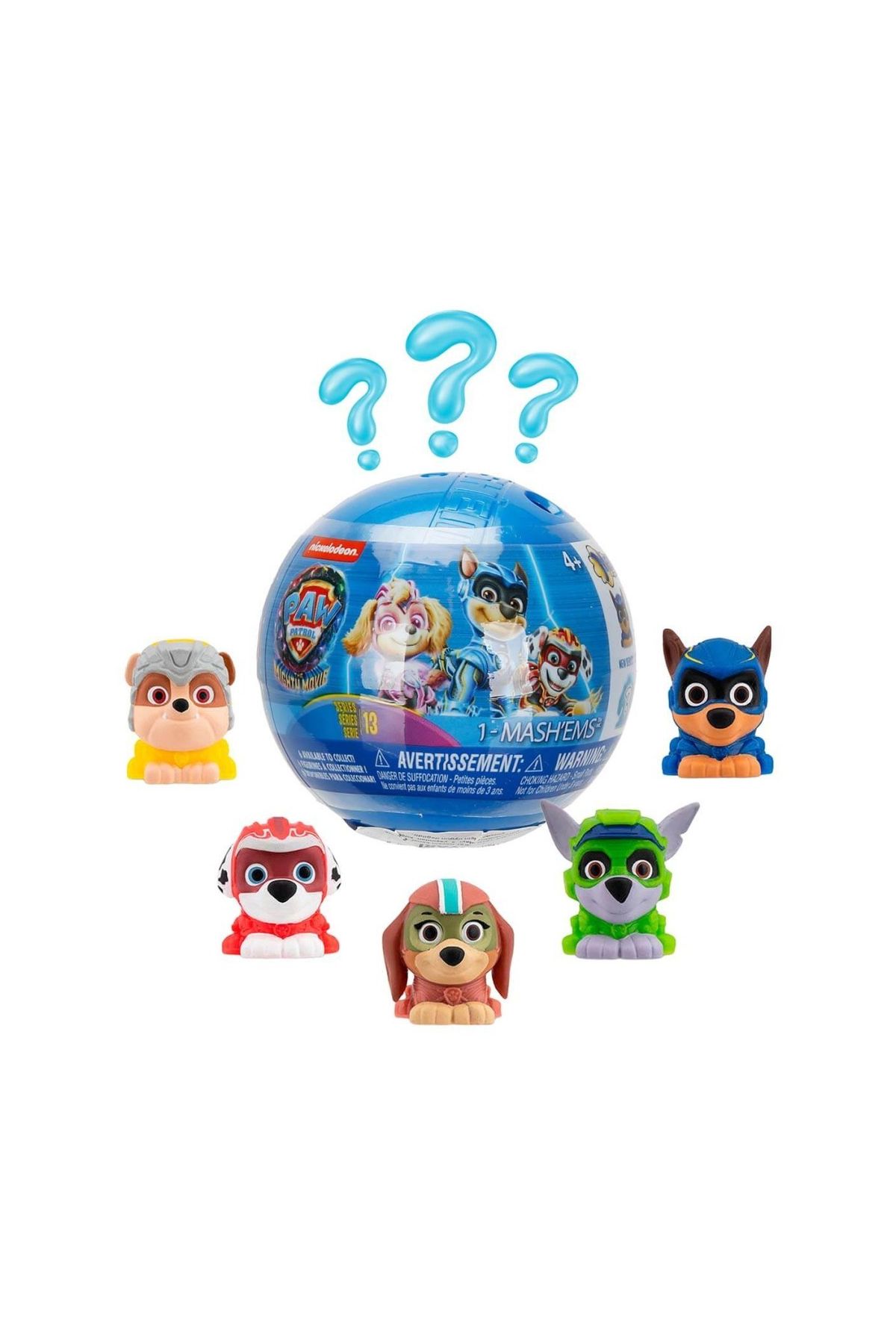 Sürpriz Toplar Lisanslı Figür Mashems Figür