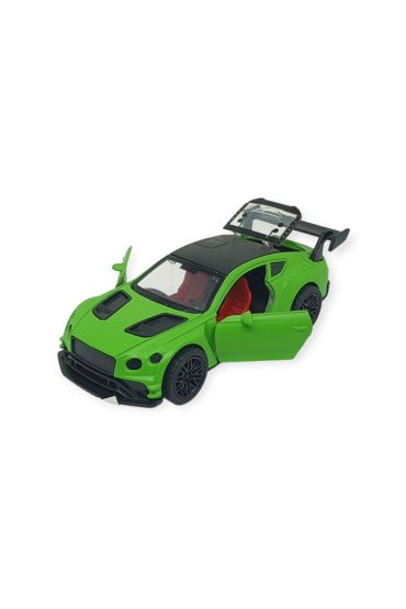 Çek Bırak Metal Arabalar  cm - 3671C - Yeşil