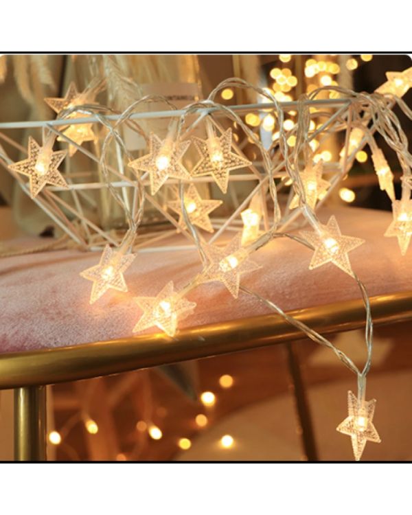 Yıldız 10m 60 Led Gün Işığı Yıldız Boyutu 3,5 Cm MZ-16-17