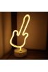 Neon Gitar Masa Lambası Pil + USB