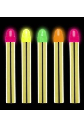 Fosforlu Glow Parti Boyası 6’lı – Karanlıkta Parlayan Yüz Boyası