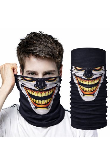 Joker Gülüşlü Baf Maske – Çok Amaçlı Boyunluk Bandana 3 No