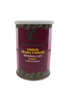 Doğal Ginkgo Biloba Yaprağı 100 Gr Teneke Kutu