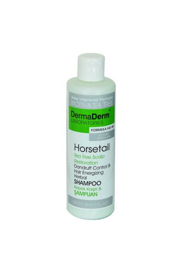 Kepek Karşıtı At Kuyruğu Kırkkilit Otu Özü ve Vitaminli Mineralli Saç Güçlendirici Şampuan 250 ML
