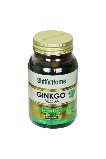 Shiffa Home Ginkgo Biloba Diyet Takviyesi 620 Mg x 60 Kapsül