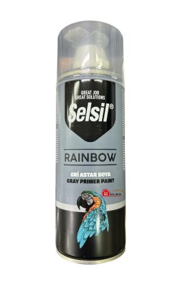 Selsil Rainbow Akrilik Sprey Astar 7042 Gri