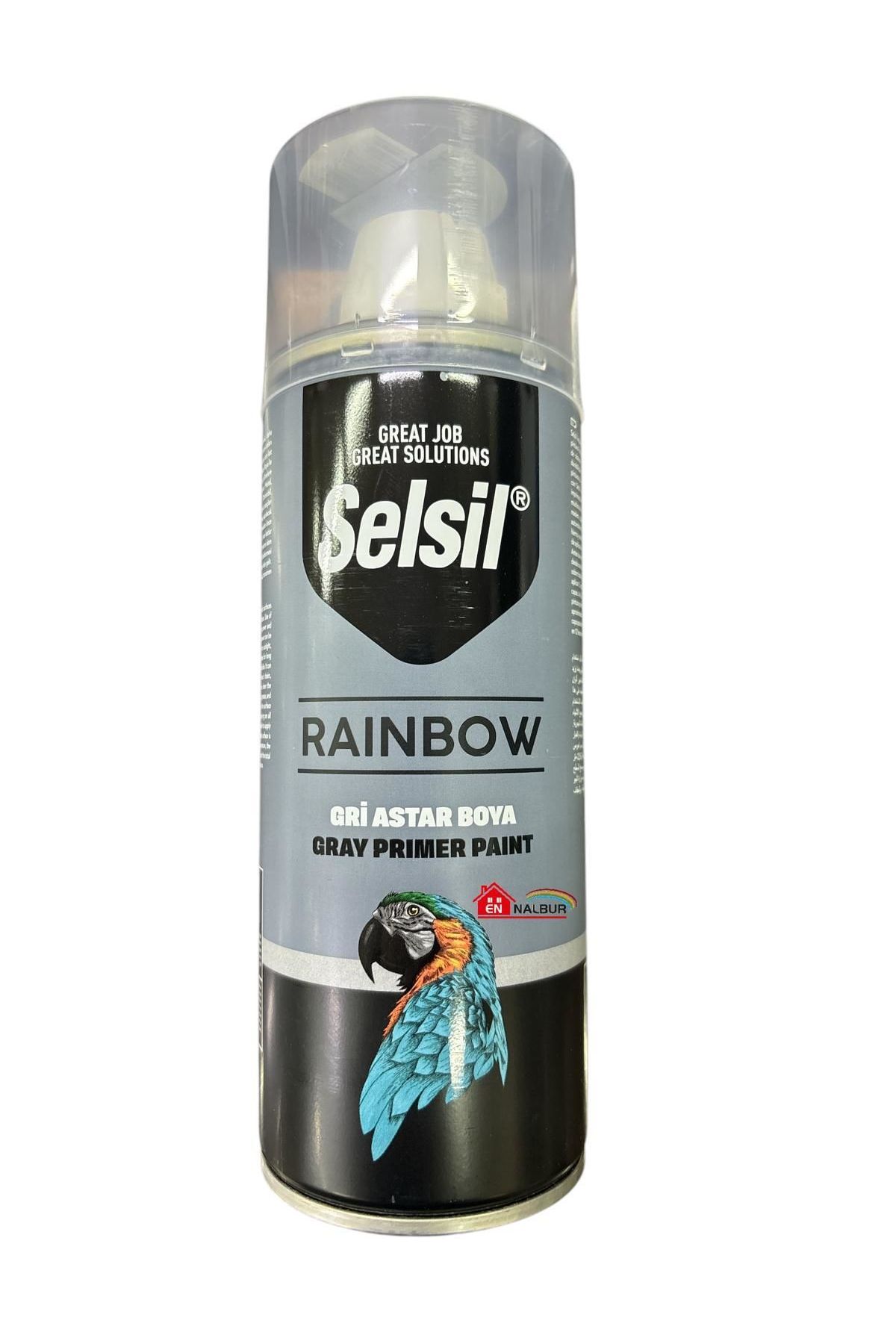 Selsil Rainbow Akrilik Sprey Astar 7042 Gri