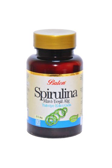 Spirulina Mavi-Yeşil Alg 80 Kapsül