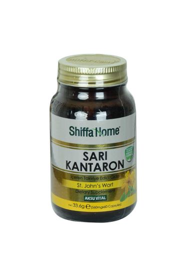 Shiffa Home Sarı Kantaron Diyet Takviyesi 560 Mg x 60 Kapsül