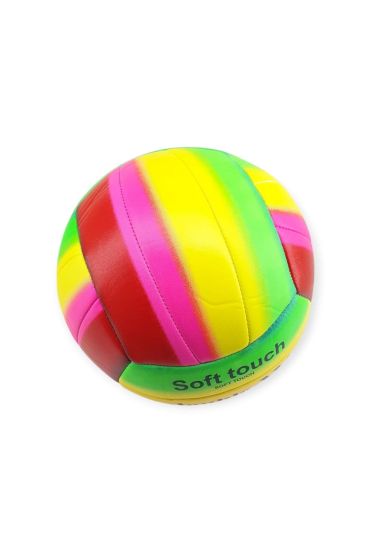 Voleybol Topu Gökkuşağı Dsenli 280 gr - VB-830-S1