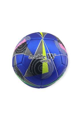 Futbol Topu Dikişli 420 gr No:5 - FB-490-MAVİ