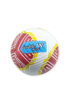 Futbol Topu Dikişli Kabartma Yüzey 420 gr No:5 - FB-680-KIRMIZI