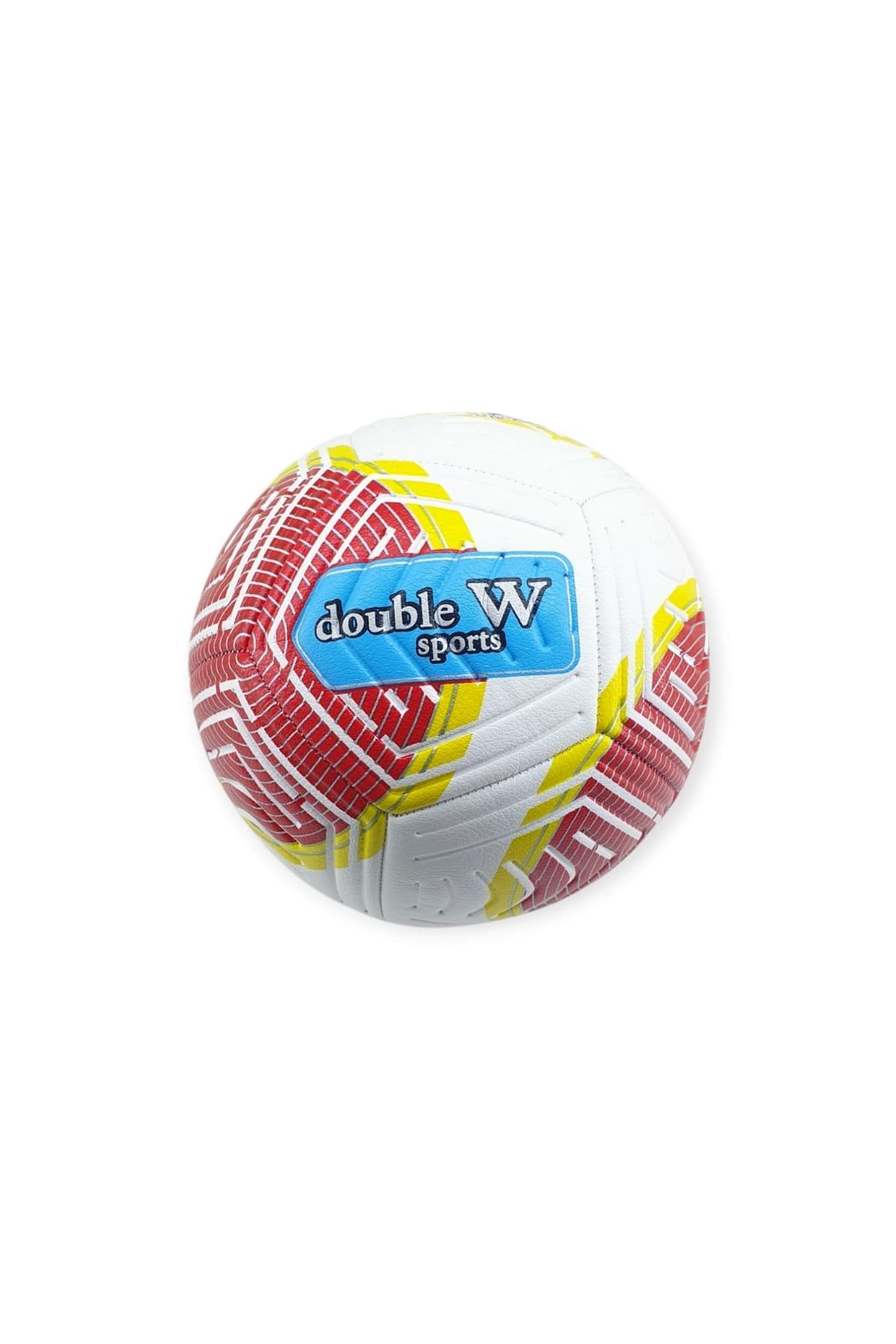 Futbol Topu Dikişli Kabartma Yüzey 420 gr No:5 - FB-680-KIRMIZI