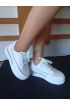 Kadın Yüksek Taban Rahat Şık Günlük Spor Ayakkabı Beyaz Renk
