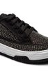 Kadın Yüksek Taban Rahat Şık Günlük Spor Ayakkabı Siyah Renk