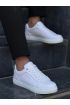 KB-BX1   Beyaz Cilt Yüksek Beyaz Taban Günlük Erkek Ayakkabı