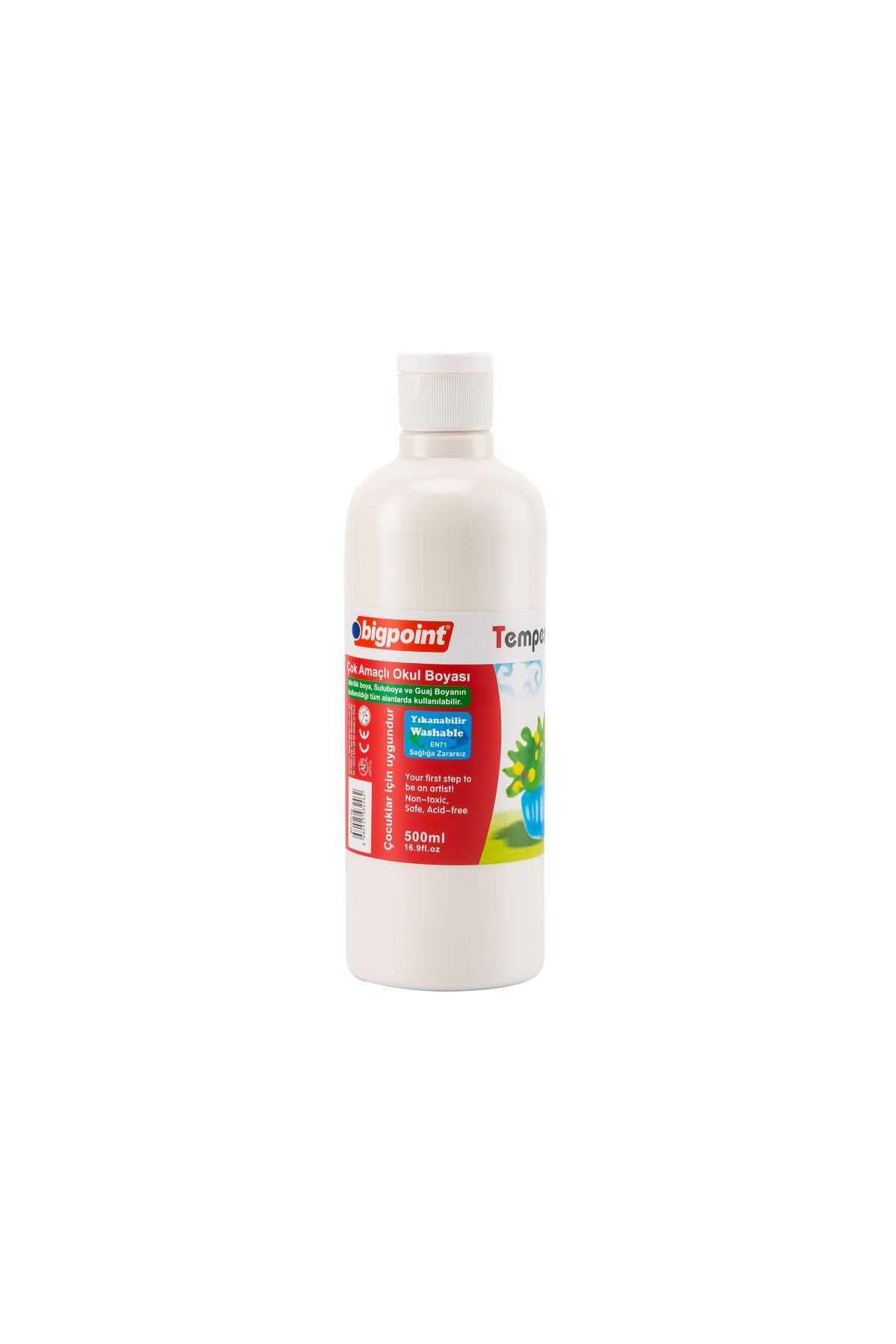 Bigpoint Tempera Paint 500 ml Beyaz