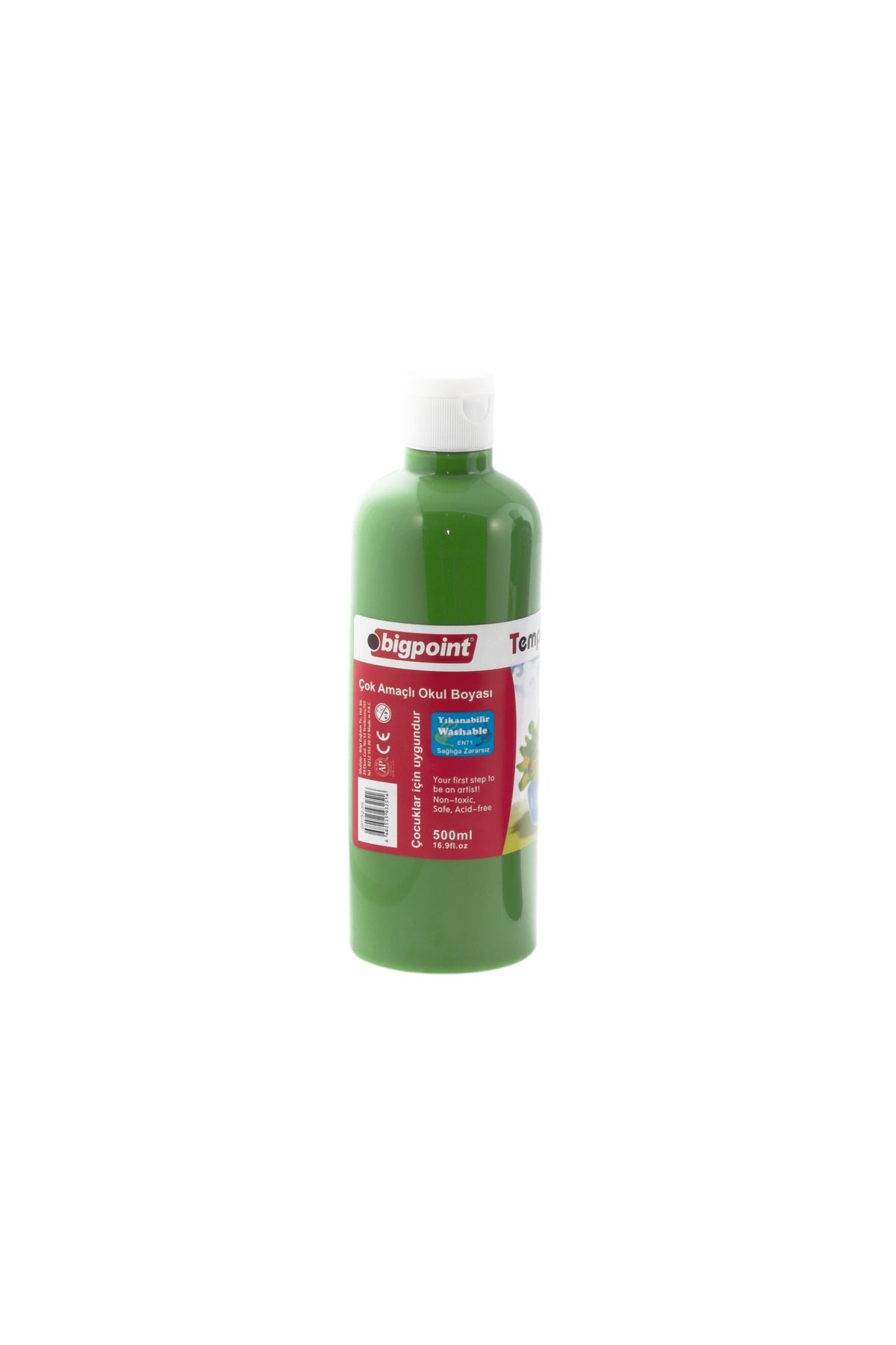Bigpoint Tempera Paint 500 ml Yeşil