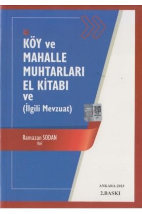 Köy ve Mahalle Muhtarları El Kitabı ve İlgili Mevzuat