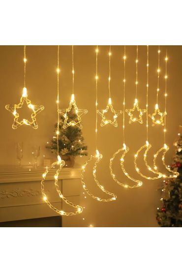 Ay Yıldız Perde Led MZ-16-13