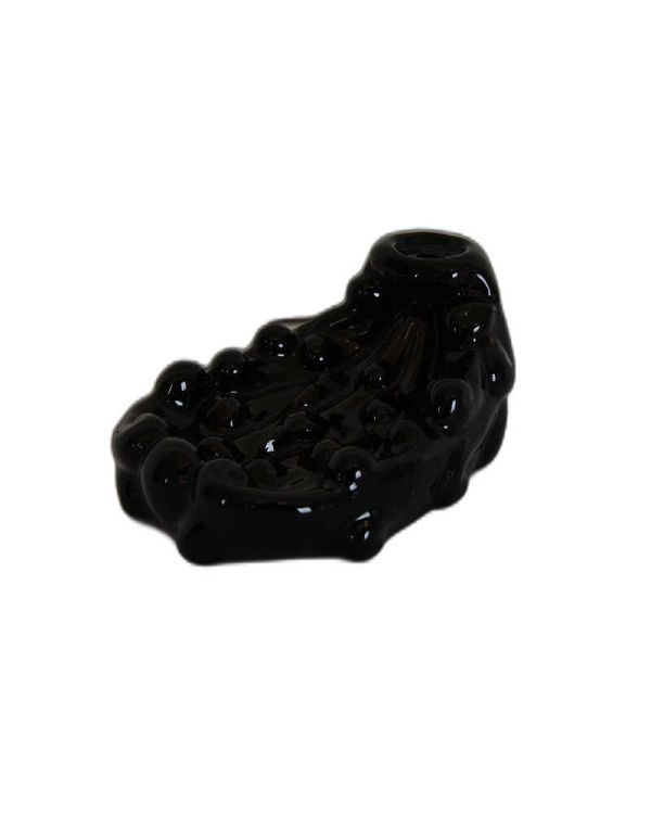 Geri Akış Buhurdanlık Tütsülük Seramik Şelale Siyah Backflow C0896