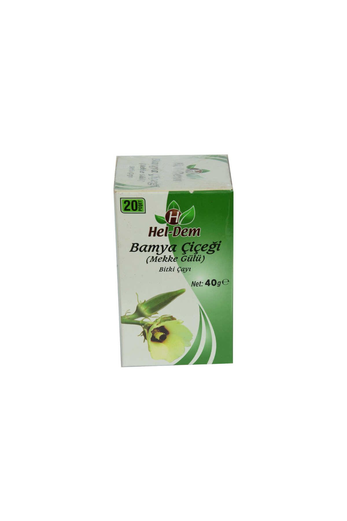 Bamya Çiçeği Mekke Gülü  Çayı 2 Gr x 20 Süzen Poşet 40 Gr
