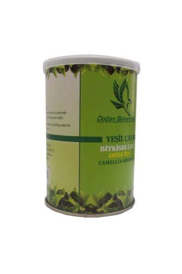 Yeşil Çay 1. Kalite Doğal İthal Çay 100 Gr Teneke Kutu