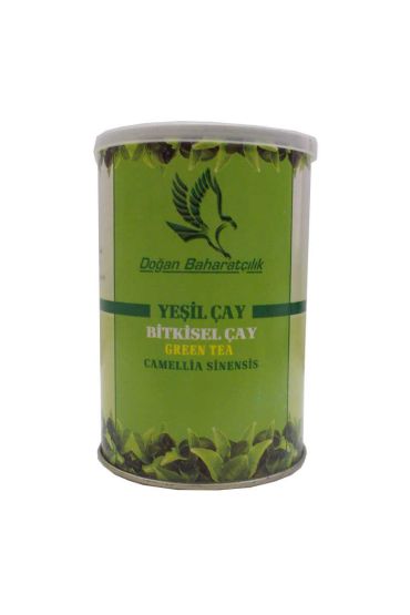 Yeşil Çay 1. Kalite Doğal İthal Çay 100 Gr Teneke Kutu