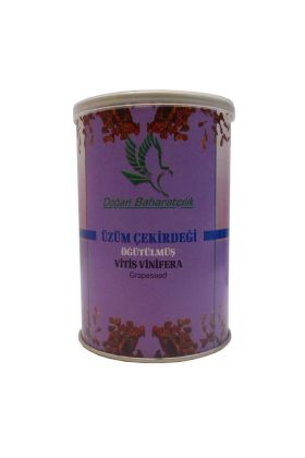 Üzüm Çekirdeği Öğütülmüş Doğal 150 Gr Teneke Kutu