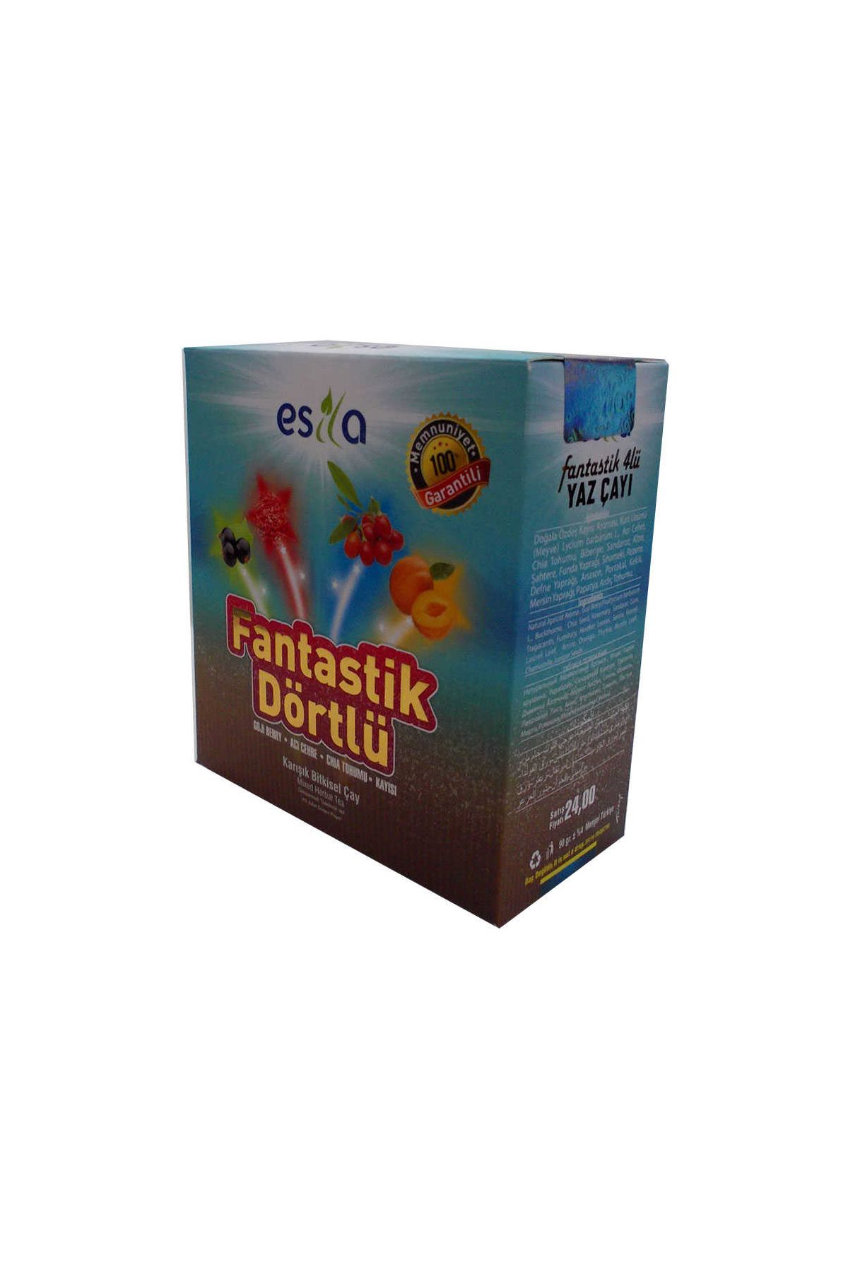 Fantastik Dörtlü sel Yaz Çayı 45 Süzen Poşet