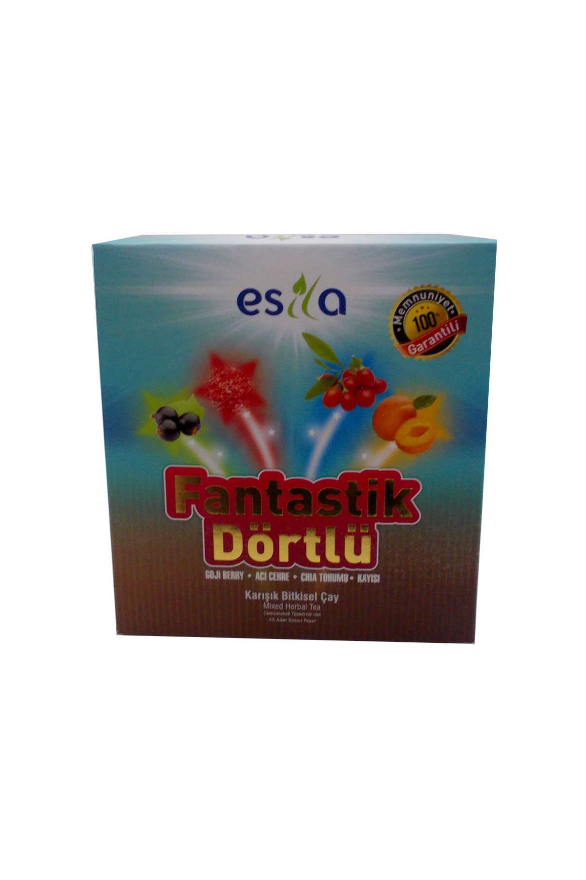 Fantastik Dörtlü sel Yaz Çayı 45 Süzen Poşet