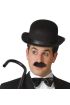 Charlie Chaplin Stil Yetişkin Şapkası – Siyaelon Parti Şapkası