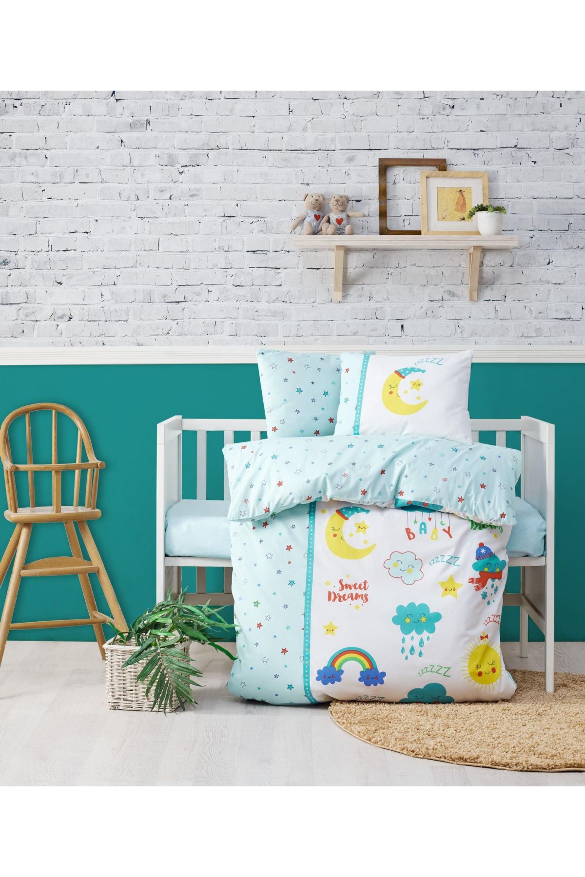 Tatlı Rüyalar Mint Bebek Nev Takımı