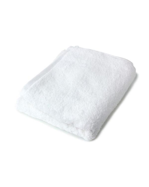 600gr Otel Tipi 90x150 Banyo Havlusu Beyaz